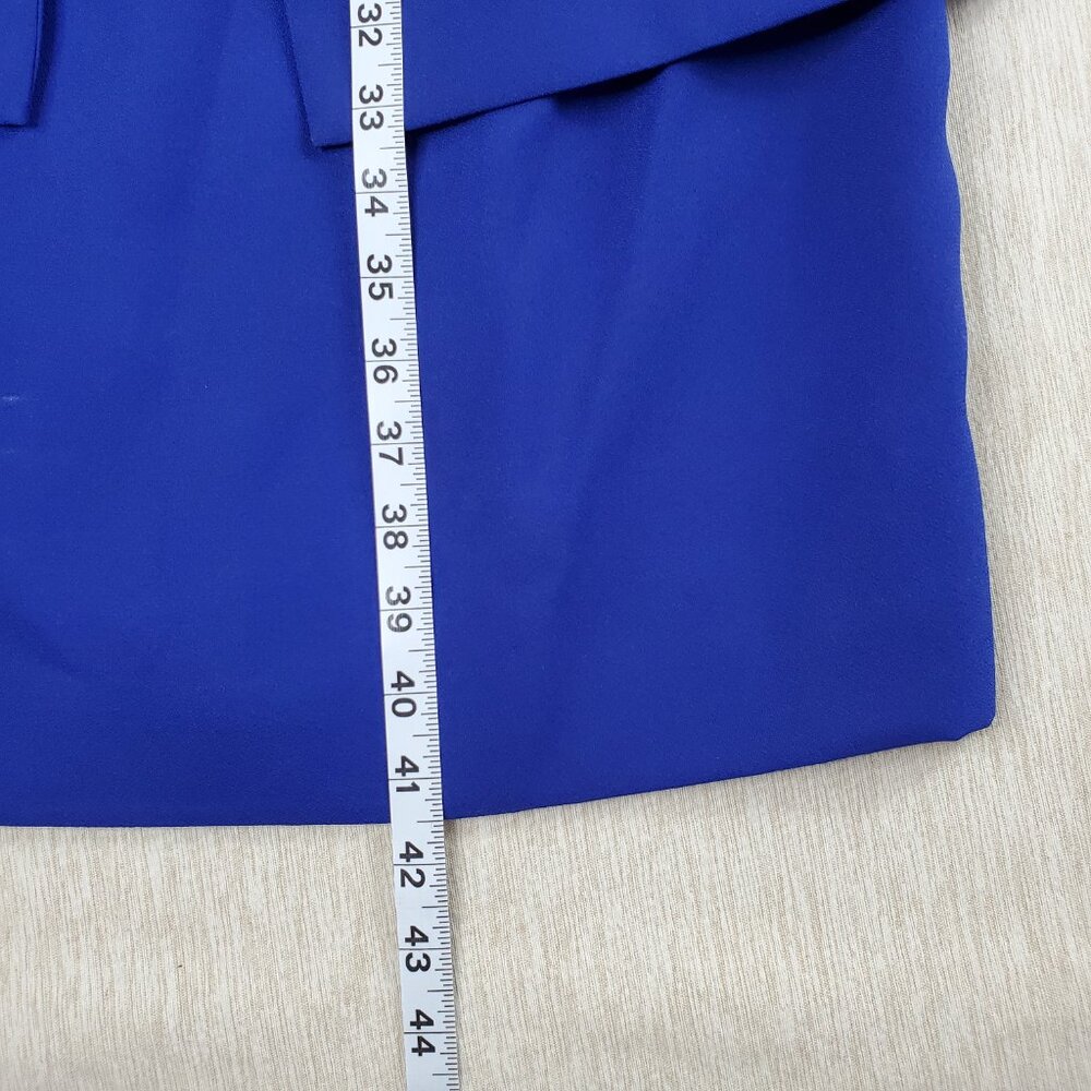 Studio one Blue Embroidered Dress And Jacket One Piece Dress Size 12 - Picture 9 of 12